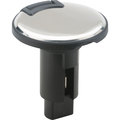 Attwood Attwood 910R2PSB-7 LightArmor 910R Series Round 2-Pin Light Base - Overmold 306 SS, Black Cover 910R2PSB-7